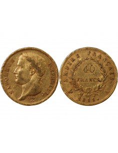 NAPOLEON Ier﻿ - 40 FRANCS OR 1811 A PARIS 2