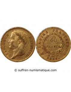 NAPOLEON Ier﻿ - 40 FRANCS OR 1811 A PARIS