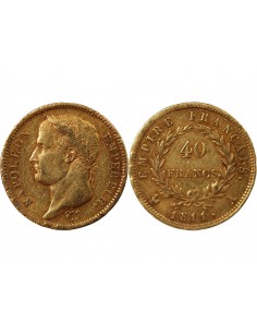 NAPOLEON Ier﻿ - 40 FRANCS OR 1811 A PARIS 2
