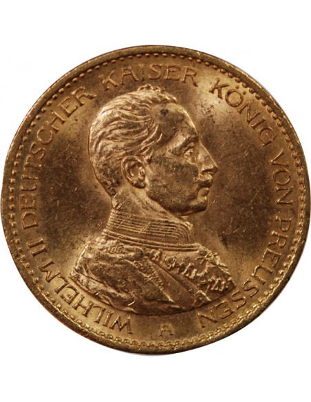 ALLEMAGNE, PRUSSE, WILHELM II - 20 MARK OR 1914