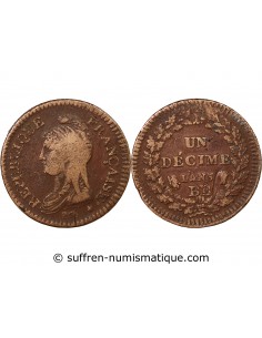 DECIME DUPRE GRAND MODULE, AN 5 BB STRASBOURG