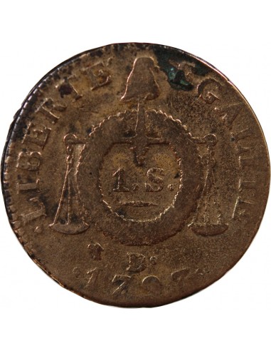 REVOLUTION FRANCAISE, CONVENTION - SOL AUX BALANCES 1793 D. DIJON