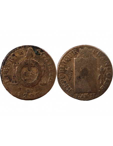 REVOLUTION FRANCAISE, CONVENTION - SOL AUX BALANCES 1793 D. DIJON