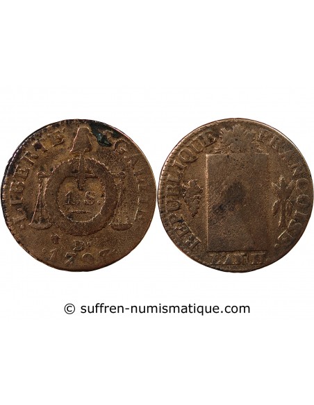 REVOLUTION FRANCAISE, CONVENTION - SOL AUX BALANCES 1793 D. DIJON