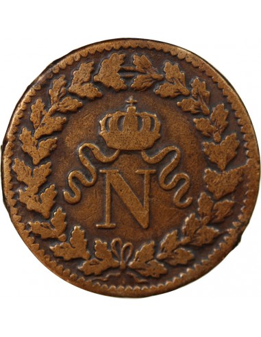 NAPOLEON I - DECIME Siège de Strasbourg 1815 BB Avec points