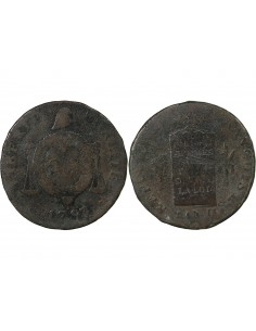 REVOLUTION FRANCAISE, CONVENTION - 2 SOLS AUX BALANCES 1793 W. ARRAS 2