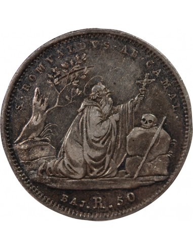 VATICAN, GREGOIRE XVI - 50 BAIOCCHI 1832 ROME