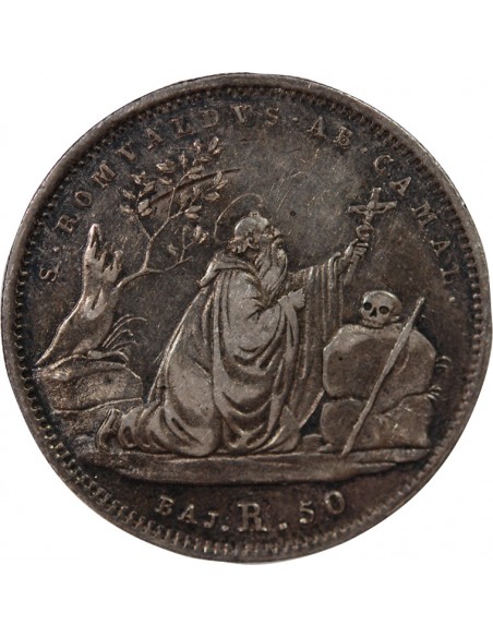 VATICAN, GREGOIRE XVI - 50 BAIOCCHI 1832 ROME