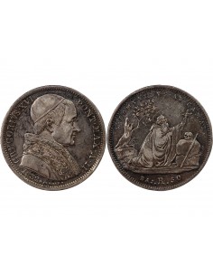 VATICAN, GREGOIRE XVI - 50 BAIOCCHI 1832 ROME 2