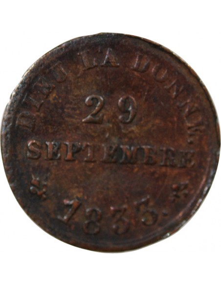 HENRI D'ARTOIS, PRETENDANT HENRI V - MÉDAILLETTE 1833