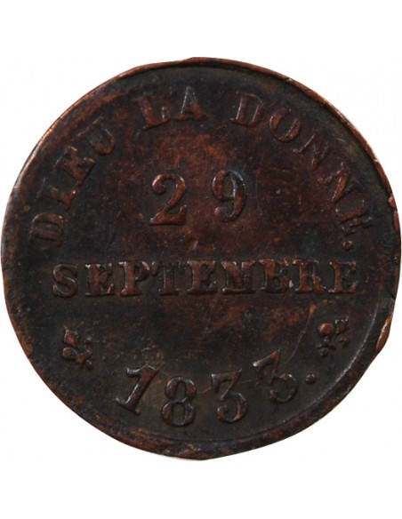 HENRI D'ARTOIS, PRETENDANT HENRI V - MÉDAILLETTE 1833