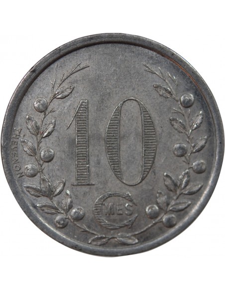 Nécessité, SAINT MALO - SOCIETE DES TRAMWAYS BRETONS - 10 CENTIMES 1921