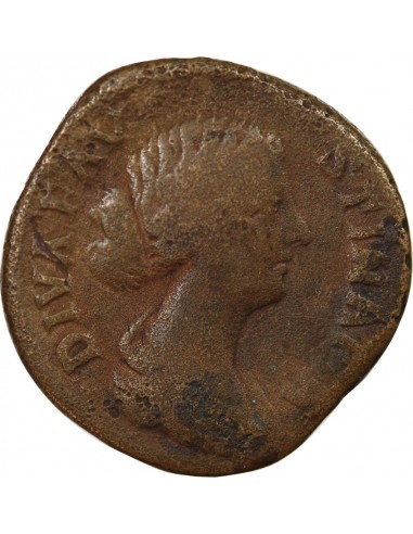 FAUSTINE LA JEUNE - SESTERCE 176-180 ROME
