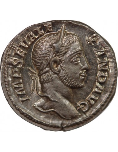 ALEXANDRE SEVERE - DENIER ARGENT 230 ROME