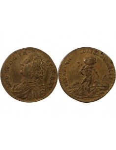 NUREMBERG, LOUIS XV – JETON LAITON 2