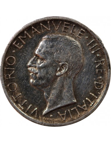 ITALIE, VICTOR-EMMANUEL III - 5 LIRE ARGENT 1927 R ROME