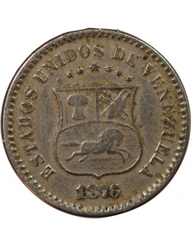 VENEZUELA - 1 CENTAVO 1876