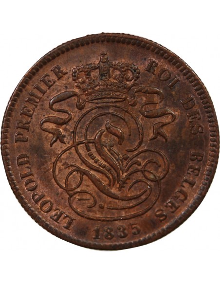 BELGIQUE, LEOPOLD Ier - 2 CENTIMES 1835