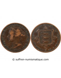 JERSEY, VICTORIA - 1/13 SHILLING 1870