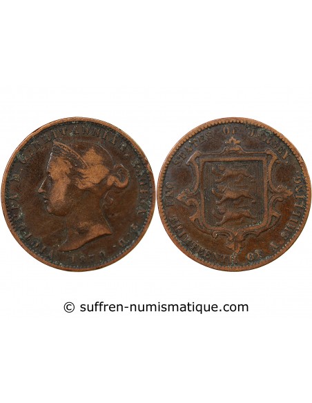 JERSEY, VICTORIA - 1/13 SHILLING 1870