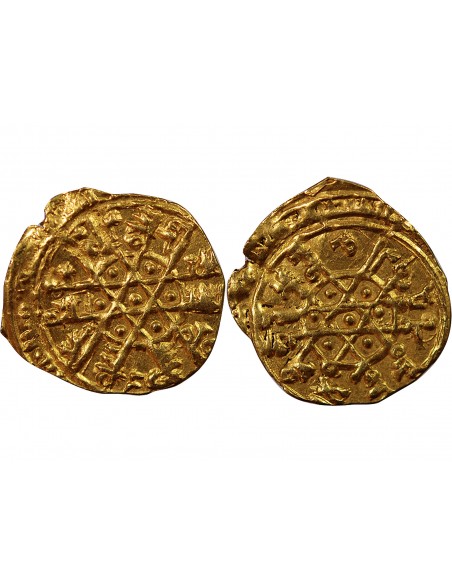 CALIFAT FATIMIDE, AL-MUSTANSIR BILLAH - 1/4 DINAR, 1036 / 1095 SICILE