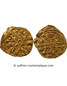 CALIFAT FATIMIDE, AL-MUSTANSIR BILLAH - 1/4 DINAR, 1036 / 1095 SICILE