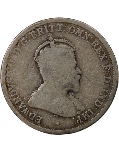 AUSTRALIE, EDOUARD VII - FLORIN ARGENT 1910