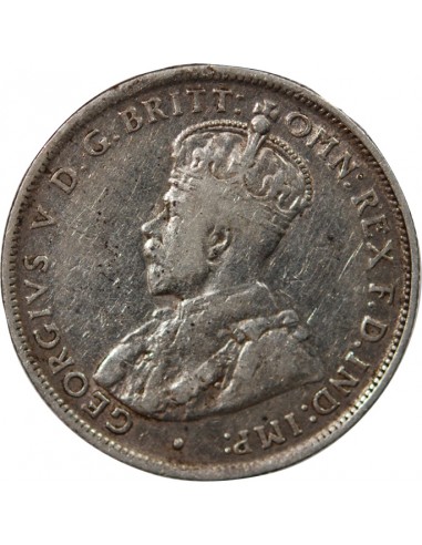 AUSTRALIE, GEORGE V - FLORIN ARGENT 1922