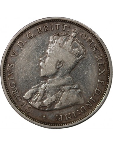 AUSTRALIE, GEORGE V - FLORIN ARGENT 1923