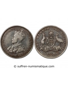 AUSTRALIE, GEORGE V - FLORIN ARGENT 1923