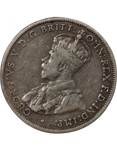 AUSTRALIE, GEORGE V - FLORIN ARGENT 1927