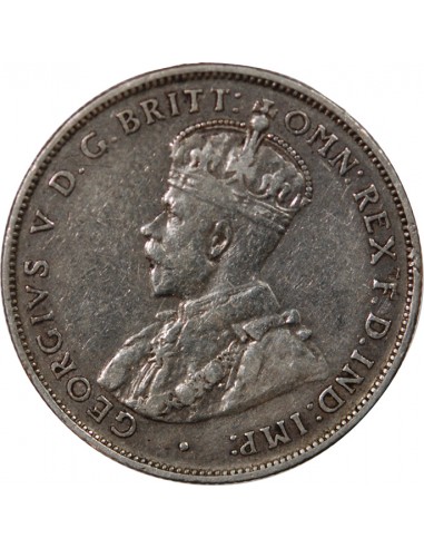 AUSTRALIE, GEORGE V - FLORIN ARGENT 1934
