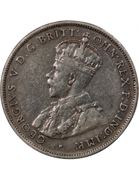 AUSTRALIE, GEORGE V - FLORIN ARGENT 1934