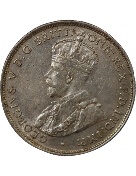AUSTRALIE, GEORGE V - FLORIN ARGENT 1936
