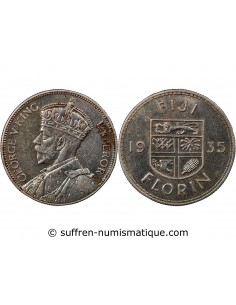 FIDJI, GEORGE V - FLORIN 1935