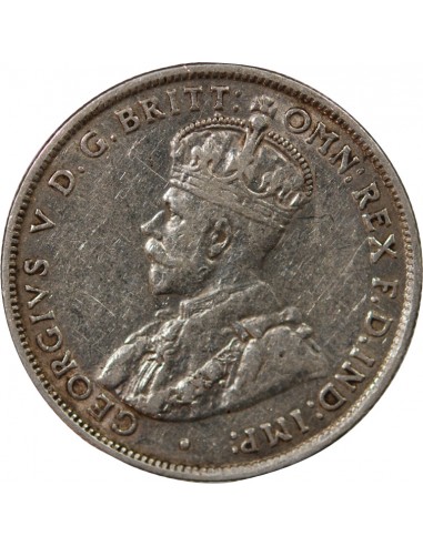 AUSTRALIE, GEORGE V - FLORIN ARGENT 1928