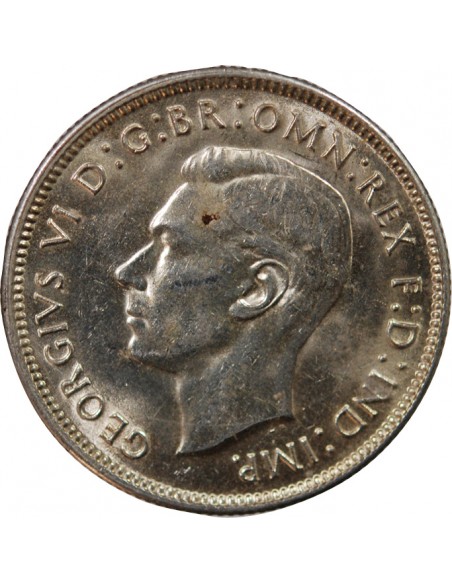 AUSTRALIE, GEORGE VI - FLORIN ARGENT 1943 S SAN FRANCISCO