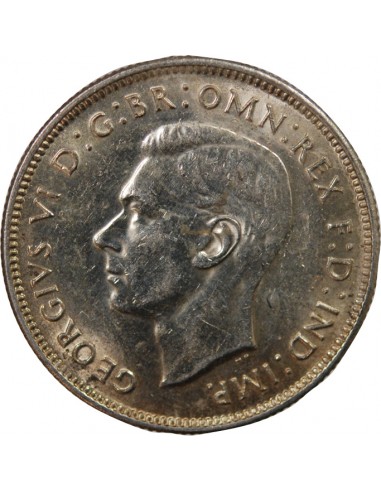 AUSTRALIE, GEORGE VI - FLORIN ARGENT 1940 MELBOURNE