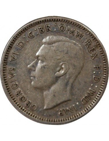 AUSTRALIE, GEORGE VI - SHILLING ARGENT 1938