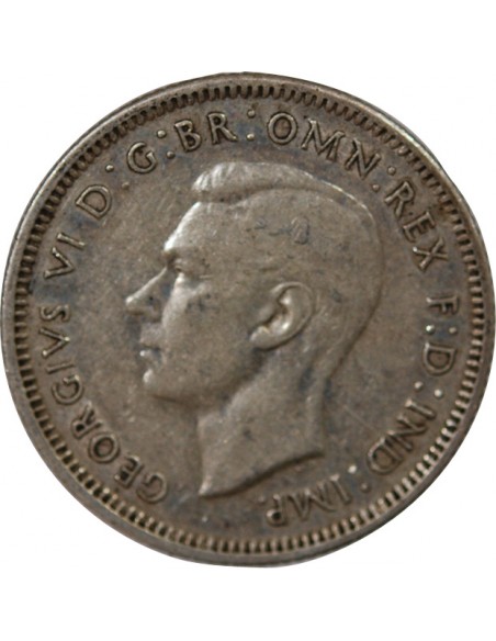 AUSTRALIE, GEORGE VI - SHILLING ARGENT 1938