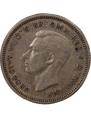 AUSTRALIE, GEORGE VI - SHILLING ARGENT 1938