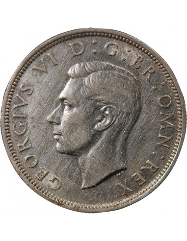 GRANDE-BRETAGNE, GEORGES VI - 1/2 COURONNE 1939