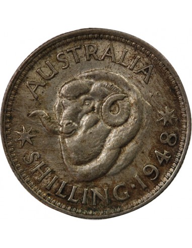 AUSTRALIE, GEORGE VI - SHILLING 1948