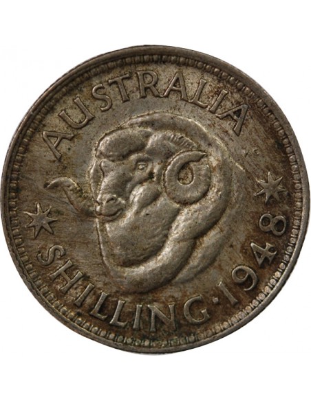 AUSTRALIE, GEORGE VI - SHILLING 1948