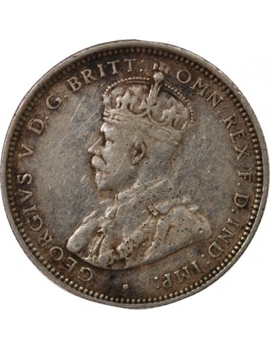 AUSTRALIE, GEORGE V - SHILLING ARGENT 1926 MELBOURNE