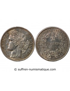 CERES - 2 FRANCS 1895 A PARIS