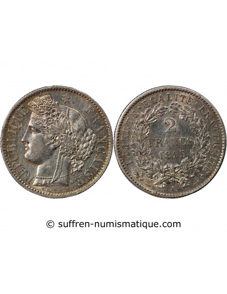 CERES - 2 FRANCS 1895 A PARIS