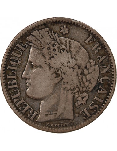 CERES - 2 FRANCS 1849 A PARIS