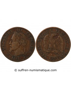 NAPOLEON III - 2 CENTIMES 1861 A PARIS