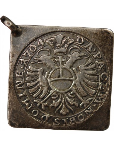 ALLEMAGNE, VILLE D'ULM - MONNAIE DE SIEGE - 1 GULDEN ARGENT 1704